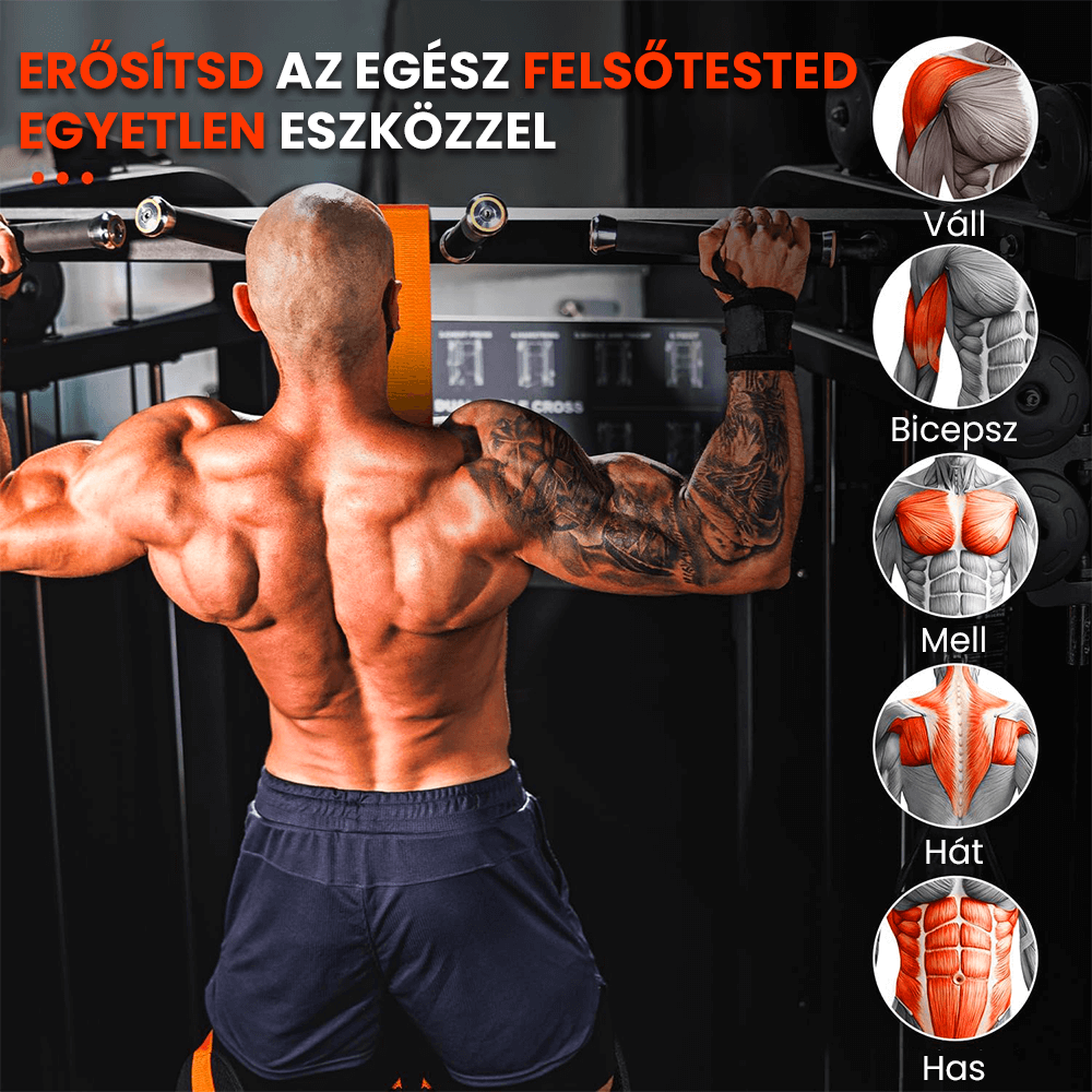 PullMaster - Állítható Húzódzkodást Segítő Szett - Image 3